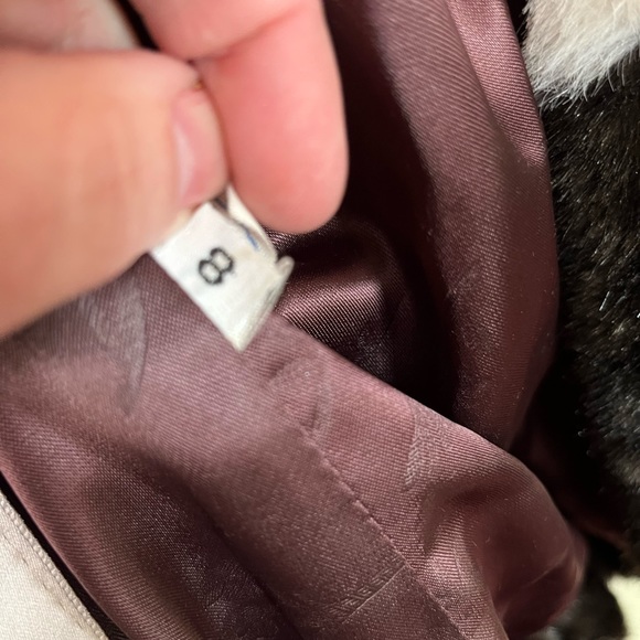 Vintage faux fur and knit jacket by Grandella - Picture 6 of 7